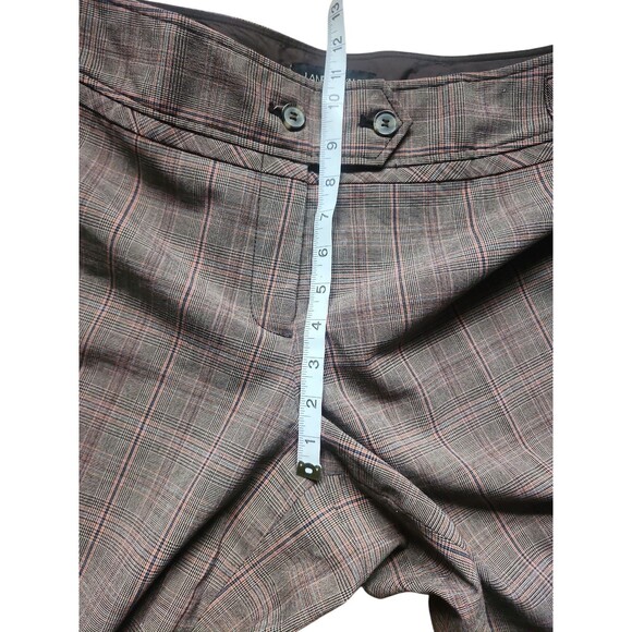 Lane Bryant Fall Capri Pant Bundle Womens Plus Size 20 Brown Gray Plaid Office - Picture 12 of 13